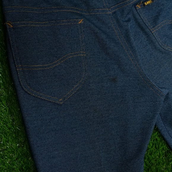 Vintage 70s Lee Riders Jeans Sanforized Raw Denim Mens 32x28 Union Made RARE - Picture 6 of 13